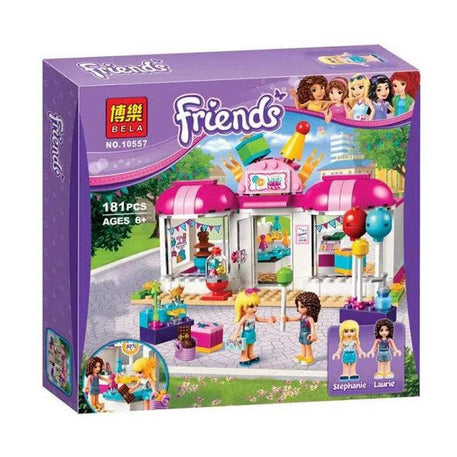 Ensemble de construction «Friends» préparations de fête, 181 pièces - babyboss toys - pour bébé Maroc -www.babyboss.ma