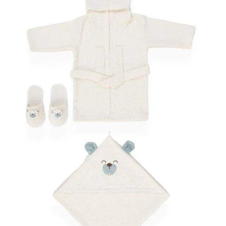 Ensemble sortie de bain pour bébé motif lion-Bebitof - Bebitof - pour bébé Maroc -www.babyboss.ma