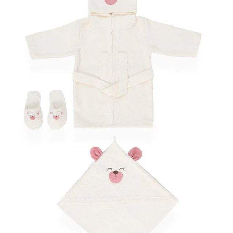Ensemble sortie de bain pour bébé motif lion-Bebitof - Bebitof - pour bébé Maroc -www.babyboss.ma