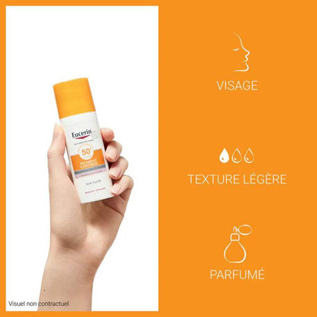 Eucerin Sun Pigment Control Fluid SPF50+ 50ml anti-tache - Eucerin - Solaire pour bébé Maroc -www.babyboss.ma