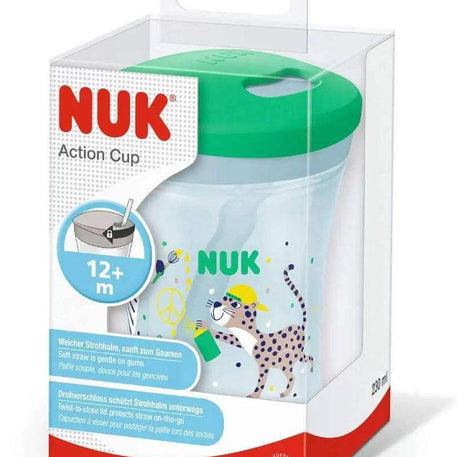كوب إيفوليوشن أكشن 230 مل NUK 12M+ - أخضر - BABYBOSS