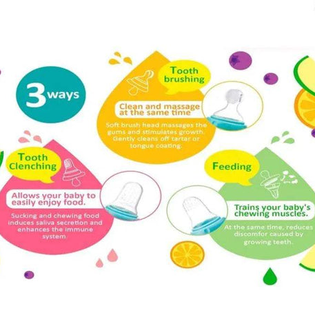 Farlin grip bite lollipops baby oral set - farlin - pour bébé Maroc -www.babyboss.ma