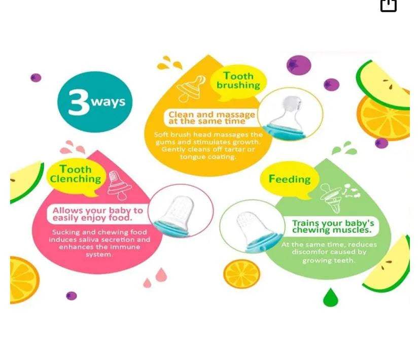 Farlin grip bite lollipops baby oral set - farlin - pour bébé Maroc -www.babyboss.ma