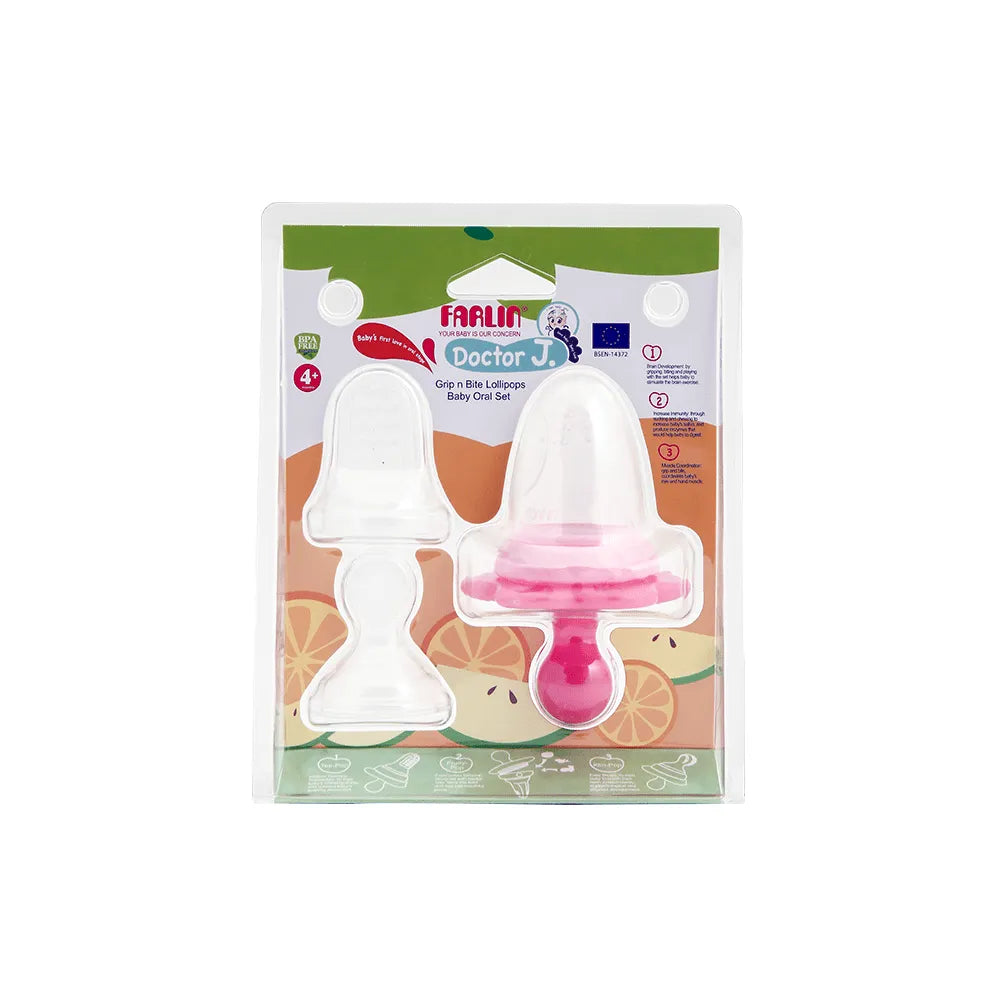 Farlin grip bite lollipops baby oral set - Babyboss.ma - farlin - pour bébé maroc