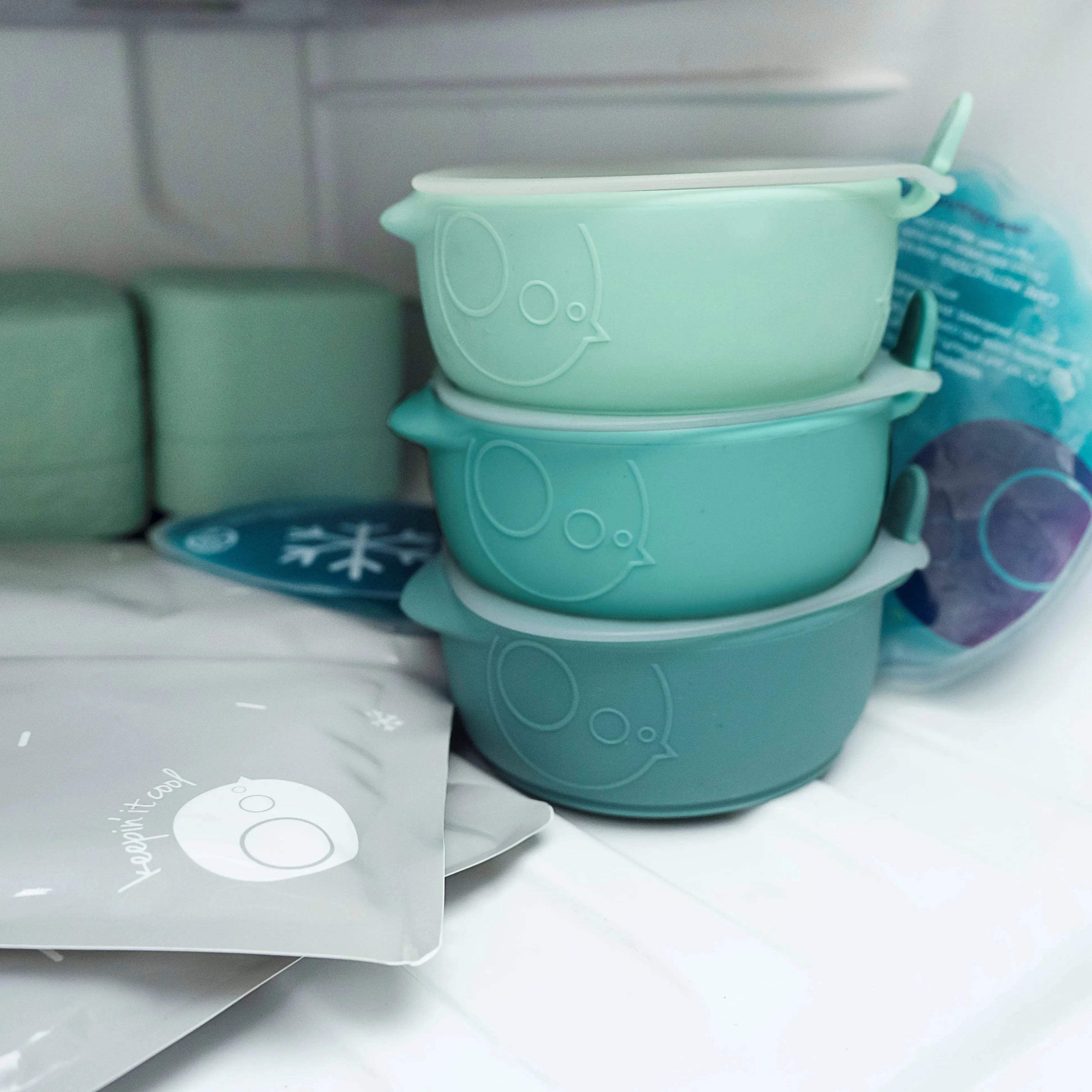 fill + freeze 3 pack - BBOX USA - Food storage pour bébé Maroc -www.babyboss.ma