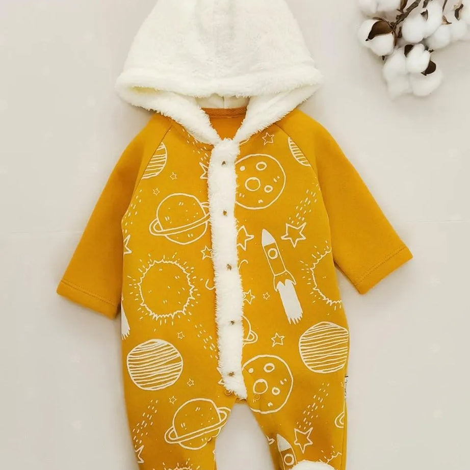 Flexi grenouillère en cotton jaune - FLEXI - pour bébé maroc