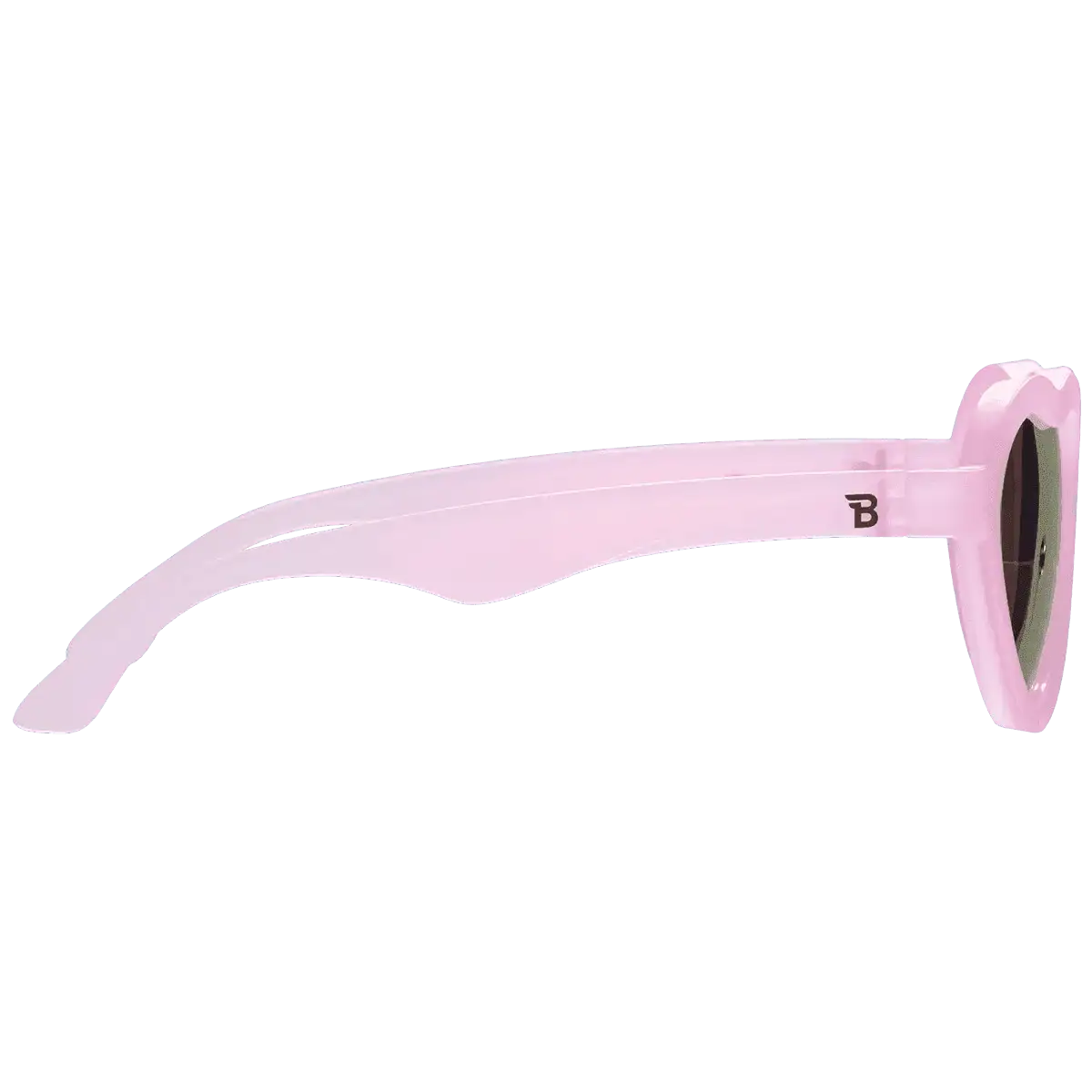 Lunettes de Soleil Babiators - Frosted Pink Heart | Purple Polarized Mirrored Lenses - Babiators Sunglasses - Sunglasses pour bébé Maroc -www.babyboss.ma