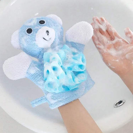 Gants De Bain Pour Enfant - 1 Pièce - Babyboss.ma - pour bébé Maroc -www.babyboss.ma