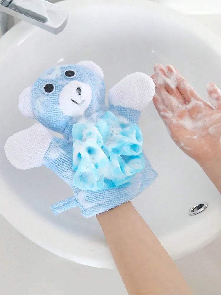 Gants De Bain Pour Enfant - 1 Pièce - Babyboss.ma - pour bébé Maroc -www.babyboss.ma