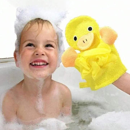 Gants De Bain Pour Enfant - 1 Pièce - Babyboss.ma - pour bébé Maroc -www.babyboss.ma