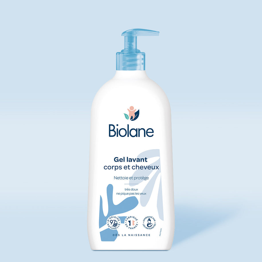 Gel lavant corps & cheveux 2 en 1 - Biolane - Bain et toilette - Babyboss.ma
