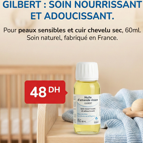 gilbert_huile_damande_douce_-_60ml-52676859658551-bebe-babyboss.ma-maroc - Babyboss.ma -bebe-maroc
