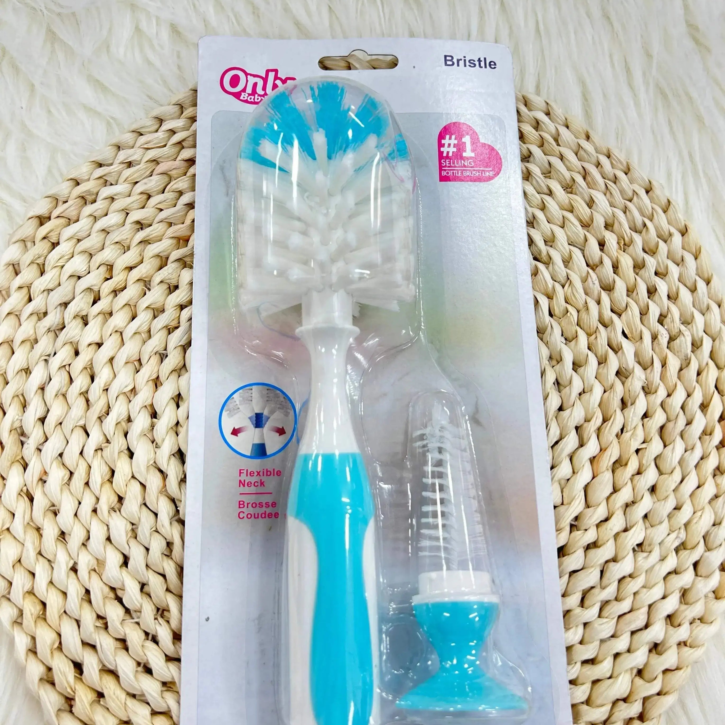 Goupillon flexible TWIST - Only babay - Goupillons pour bébé Maroc -www.babyboss.ma