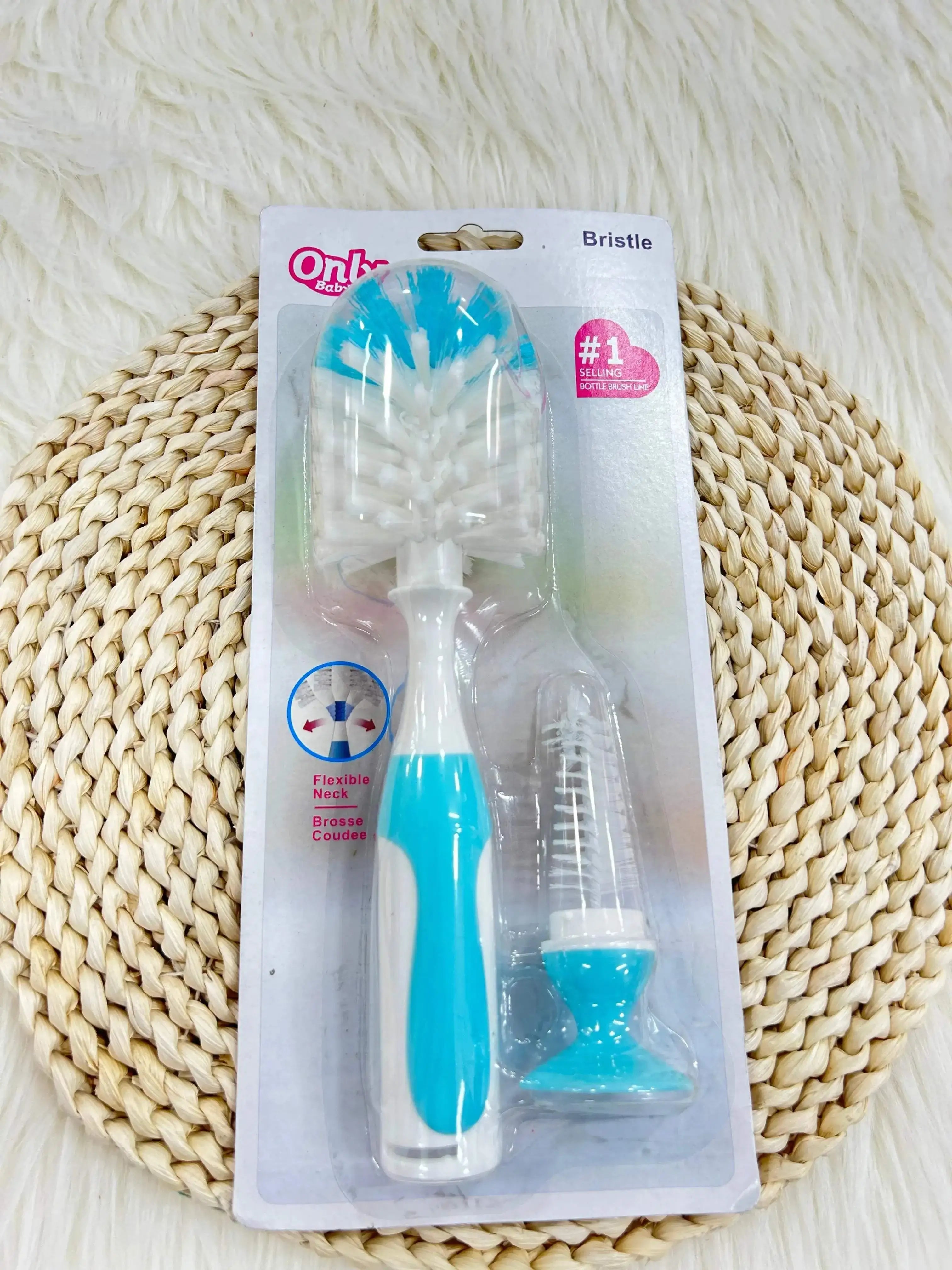 Goupillon flexible TWIST - Only babay - Goupillons pour bébé Maroc -www.babyboss.ma