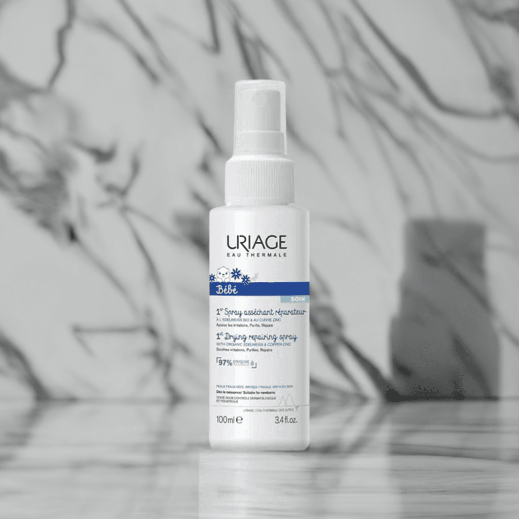 1er Spray Asséchant Réparateur 100ml - Uriage Bébé - Uriage Bébé - Eaux de Toilette pour bébé Maroc -www.babyboss.ma