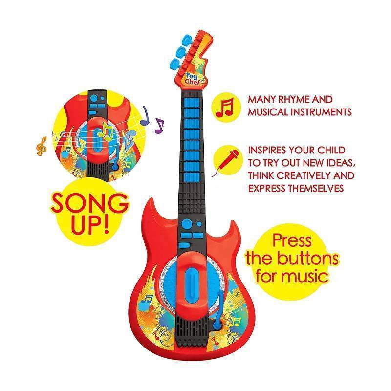 guitare_musicale_lectrique_pour_enfants-47969751433527-bebe-babyboss.ma-maroc - Babyboss.ma -bebe-maroc