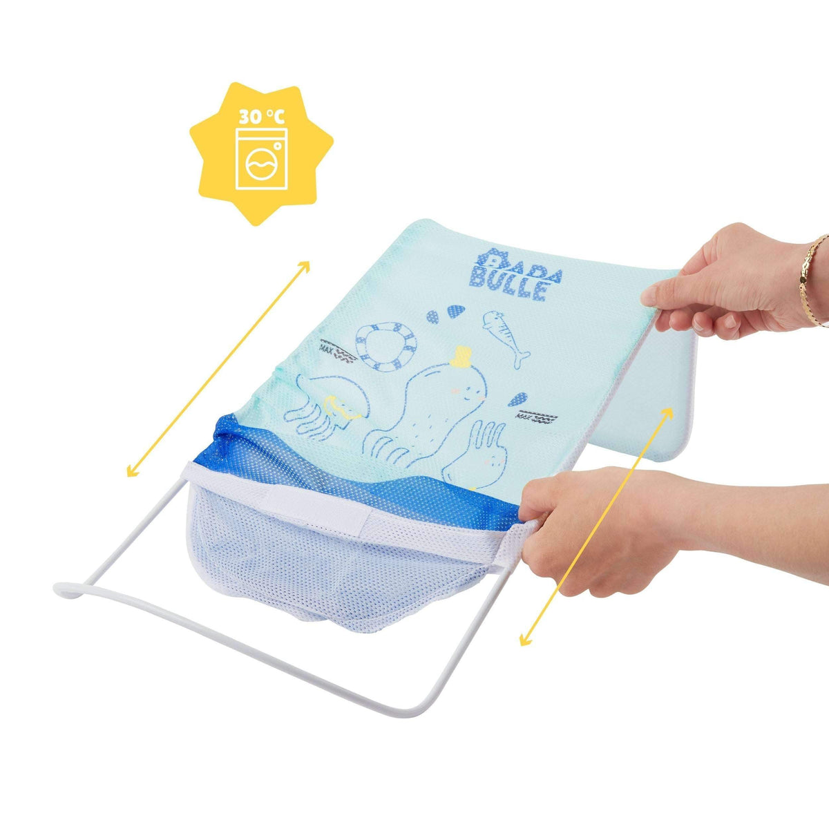 Hamac de bain ergonomique – vue 4 – BabyBoss.ma