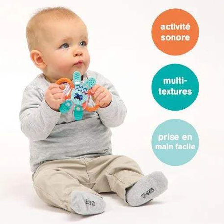 Hochet Lapin LUDI - Ludi - Jeux et jouets pour bébé Maroc -www.babyboss.ma