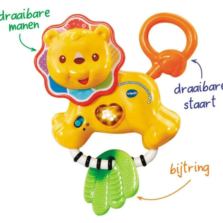 Hochet rugissant et jouant - Vtech - Vtech - Hochets pour bébé Maroc -www.babyboss.ma