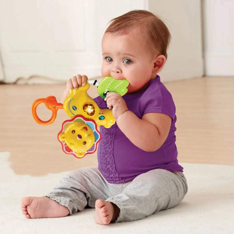 Hochet rugissant et jouant - Vtech - Vtech - Hochets pour bébé Maroc -www.babyboss.ma