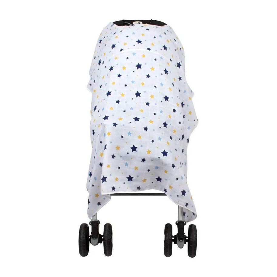 Housse de poussette en mousseline - sevibebe - pour bébé Maroc -www.babyboss.ma