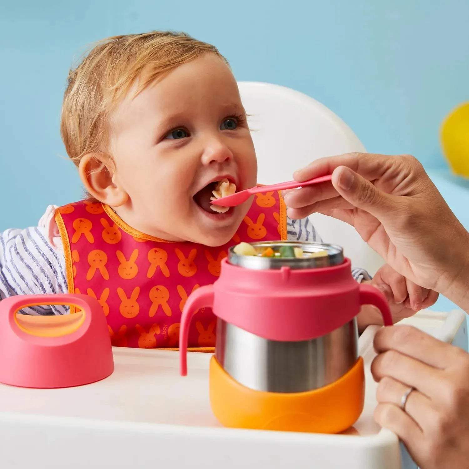 insulated food jar - emerald forest - BBOX USA - Insulated jars pour bébé Maroc -www.babyboss.ma