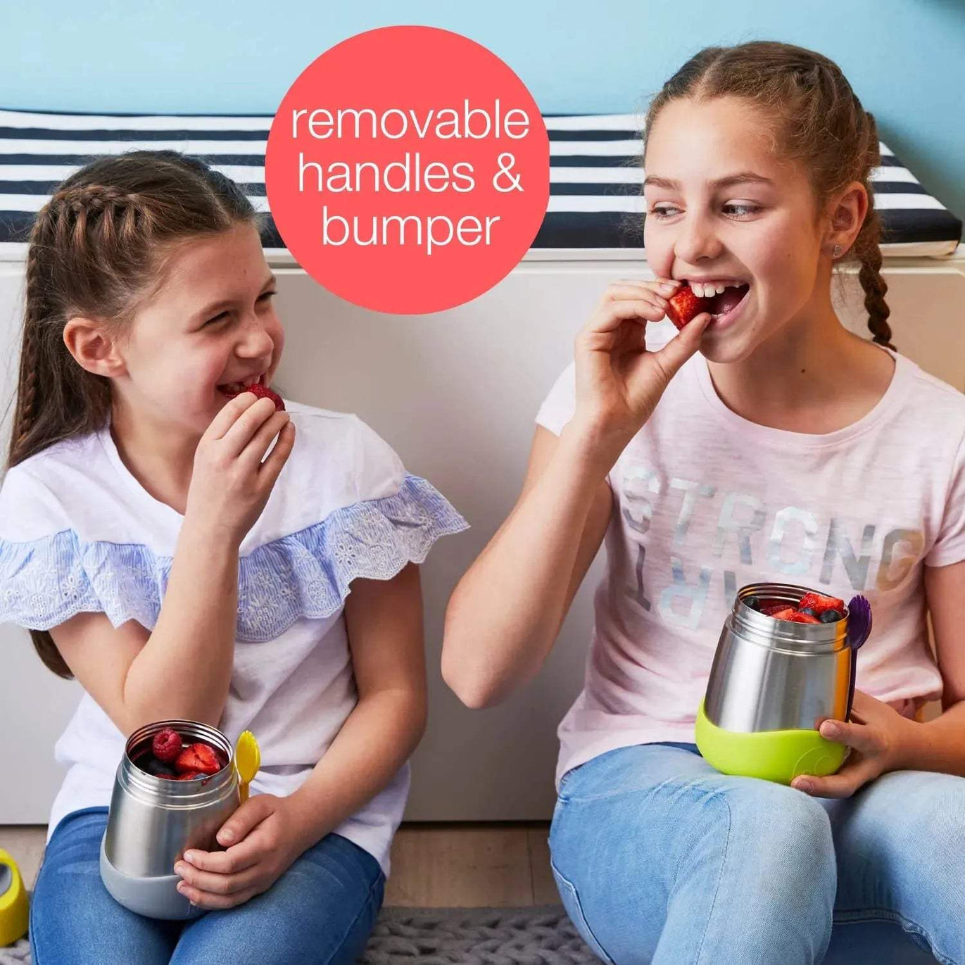 insulated food jar - strawberry shake - BBOX USA - Insulated jars pour bébé Maroc -www.babyboss.ma