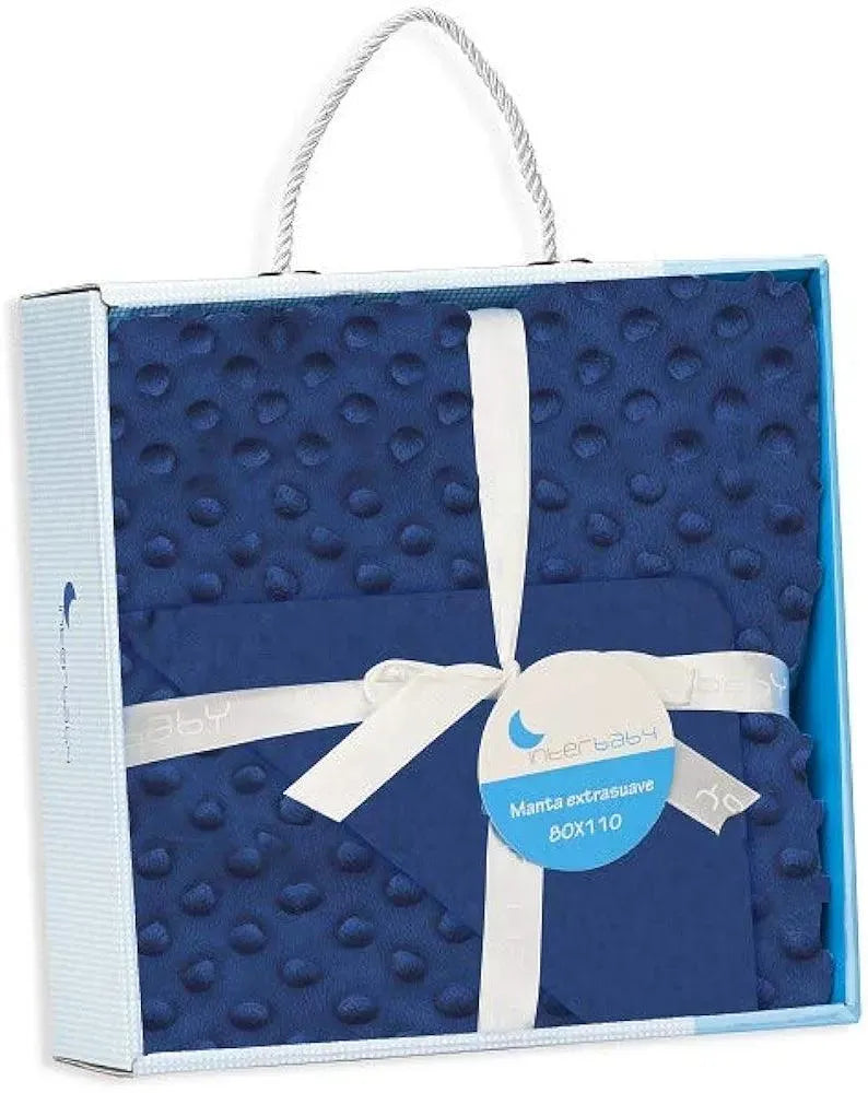 Interbaby Couverture à Bulles pour Bébé en Bleu Marine 1 Unité - Babyboss.ma - Interbaby - pour bébé maroc