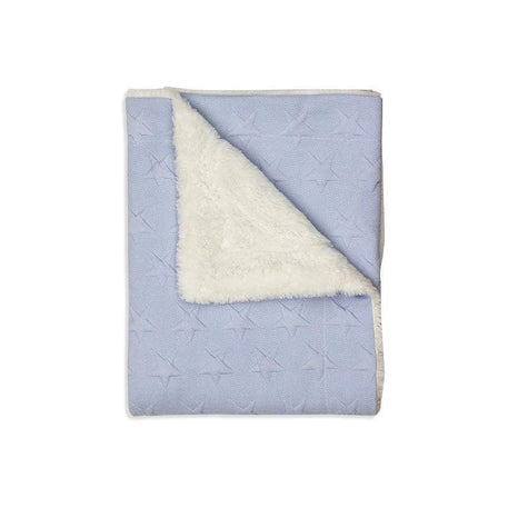 Interbaby Couverture Etoile junior 80 x 110 cm polaire bleu - Interbaby - pour bébé Maroc -www.babyboss.ma