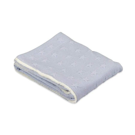 Interbaby Couverture Etoile junior 80 x 110 cm polaire bleu - Interbaby - pour bébé Maroc -www.babyboss.ma