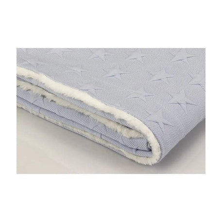Interbaby Couverture Etoile junior 80 x 110 cm polaire bleu - Interbaby - pour bébé Maroc -www.babyboss.ma
