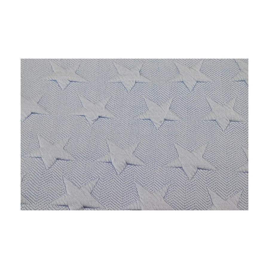 Interbaby Couverture Etoile junior 80 x 110 cm polaire bleu - Interbaby - pour bébé Maroc -www.babyboss.ma