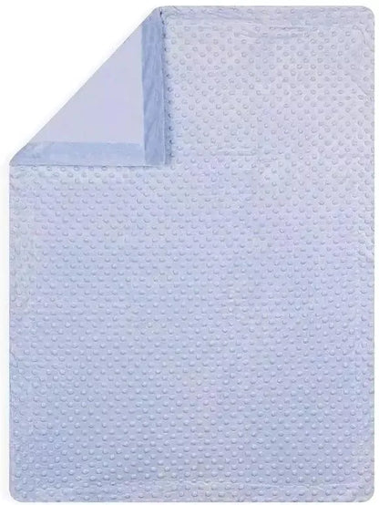 Interbaby couverture junior bulles 80 x 110 cm Bleu - Babyboss.ma - Interbaby - pour bébé maroc