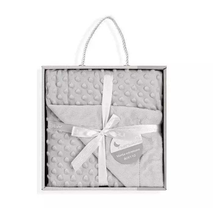 Interbaby couverture junior bulles 80 x 110 cm Gris - Interbaby - pour bébé Maroc -www.babyboss.ma