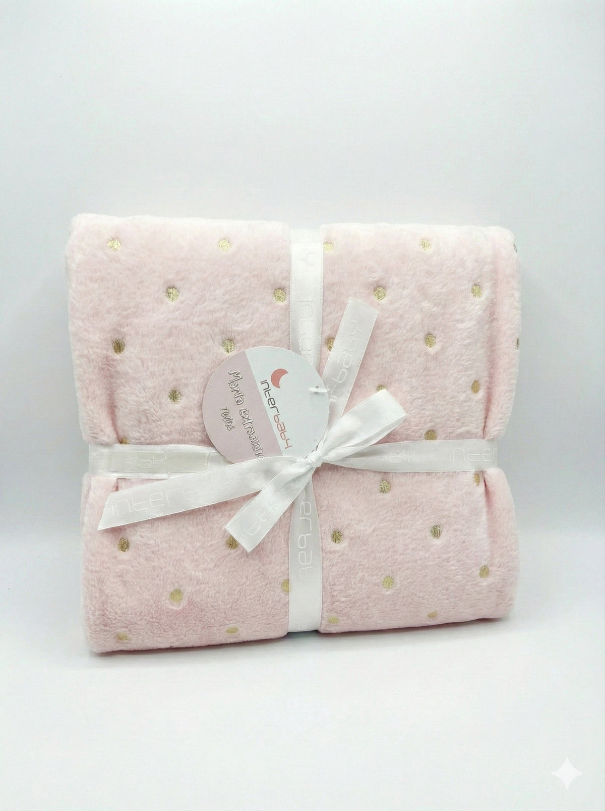 Interbaby Couverture junior 76 x 106 cm rose