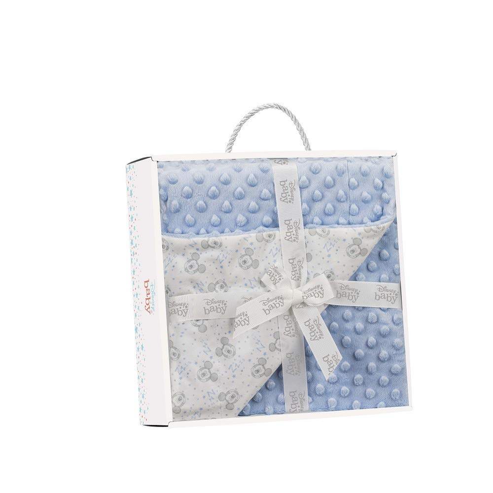 Interbaby couverture junior bulles 80 x 110 cm bleu mecky