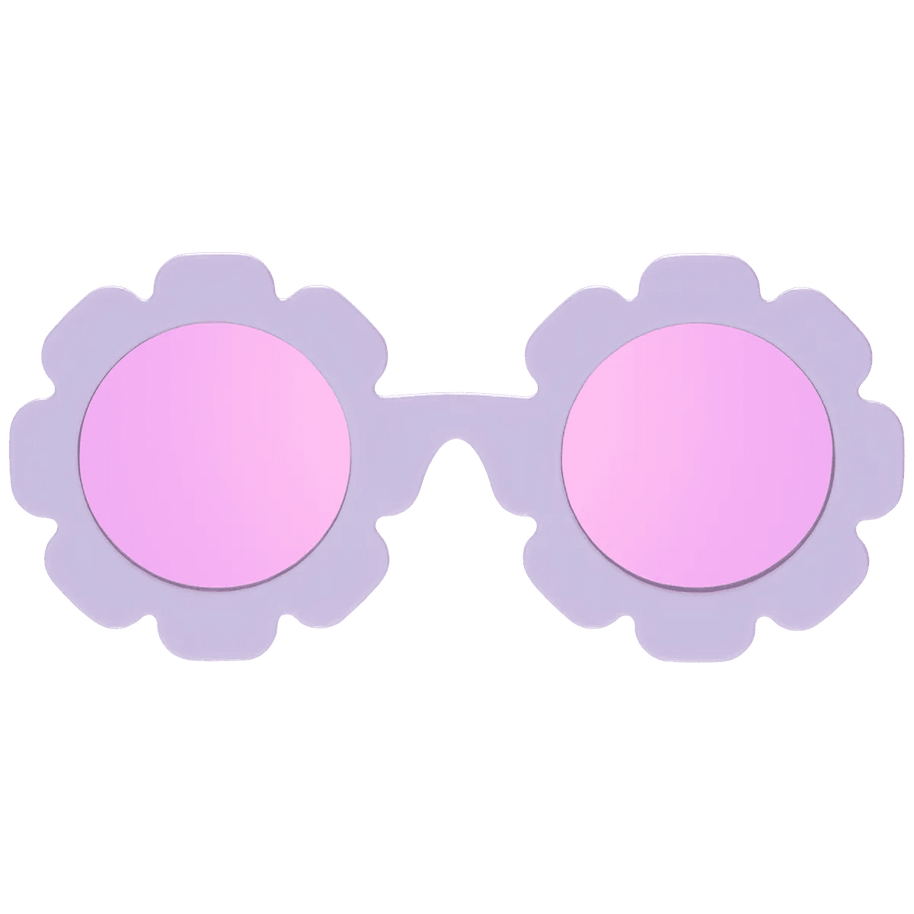 Lunettes de Soleil Babiators - Irresistible Iris Flower | Lavender Polarized Mirrored Lenses - Babiators Sunglasses - pour bébé maroc - www.babyboss.ma