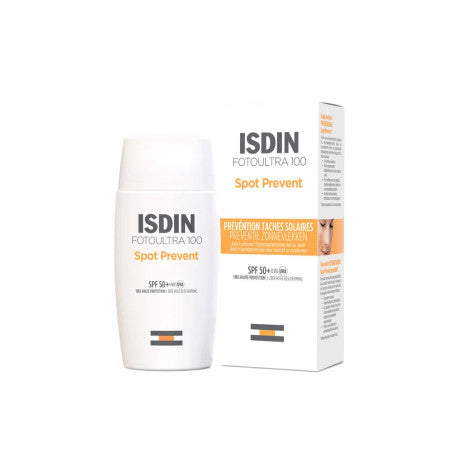 isdin-fotoultra-spot-prevent-creme-solaire-anti-taches-spf50-uv-care-50ml - Babyboss.ma -bebe-maroc