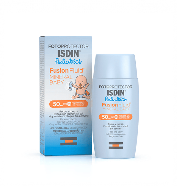 ISDIN Fotoprotector Fusion Water Mineral Baby Pediatrics SPF50+ 50ml