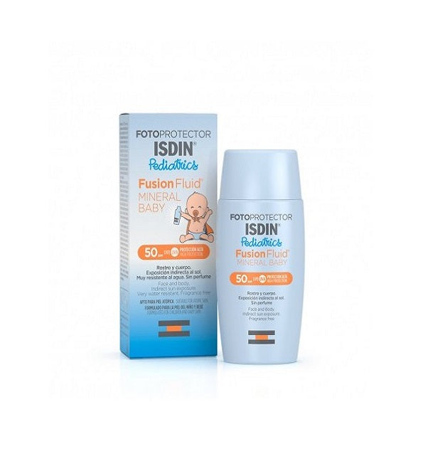 isdin-fotoprotector-pediatrics-fusion-fluid-mineral-baby-spf-50-50-ml-1 - Babyboss.ma -bebe-maroc