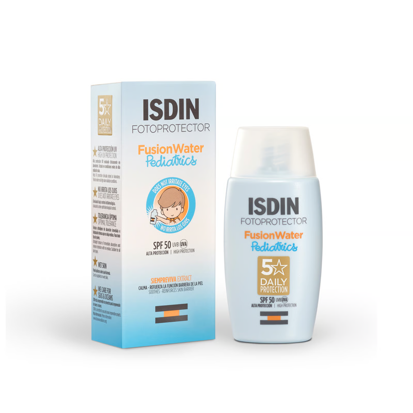 ISDIN Fusion Water Mineral Baby Pediatrics Sunscreen SPF50+ 50ml