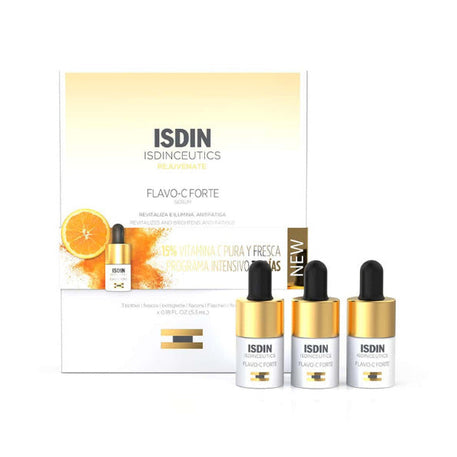 Isdin-flavo-c-Forts-serum-15-3-flacons-1 - Babyboss.ma -bebe-maroc