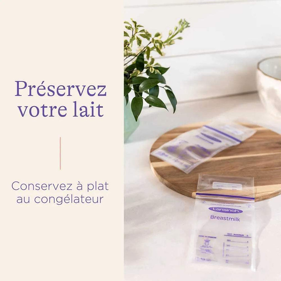 Lansinoh Sachets de Conservation 25 Unités - Lansinoh - Conservation du Lait pour bébé Maroc -www.babyboss.ma