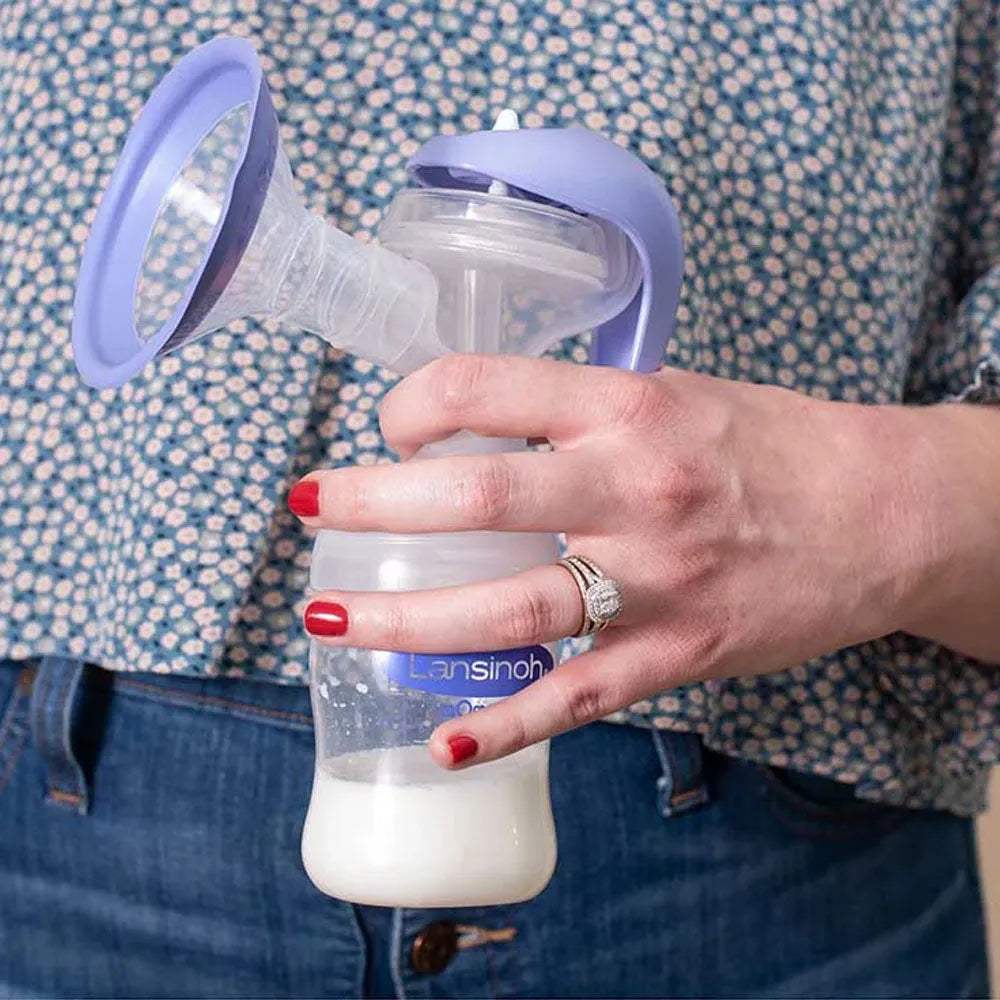 Lansinoh Tire-lait Manuel – Simplicité et Confort pour l’Allaitement au Quotidien - Lansinoh - Tire-Lait Manuels pour bébé Maroc -www.babyboss.ma