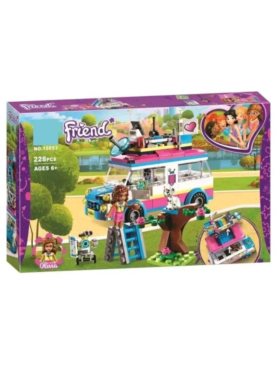 Le véhicule de mission d'Olivia Friends - babyboss toys - pour bébé Maroc -www.babyboss.ma