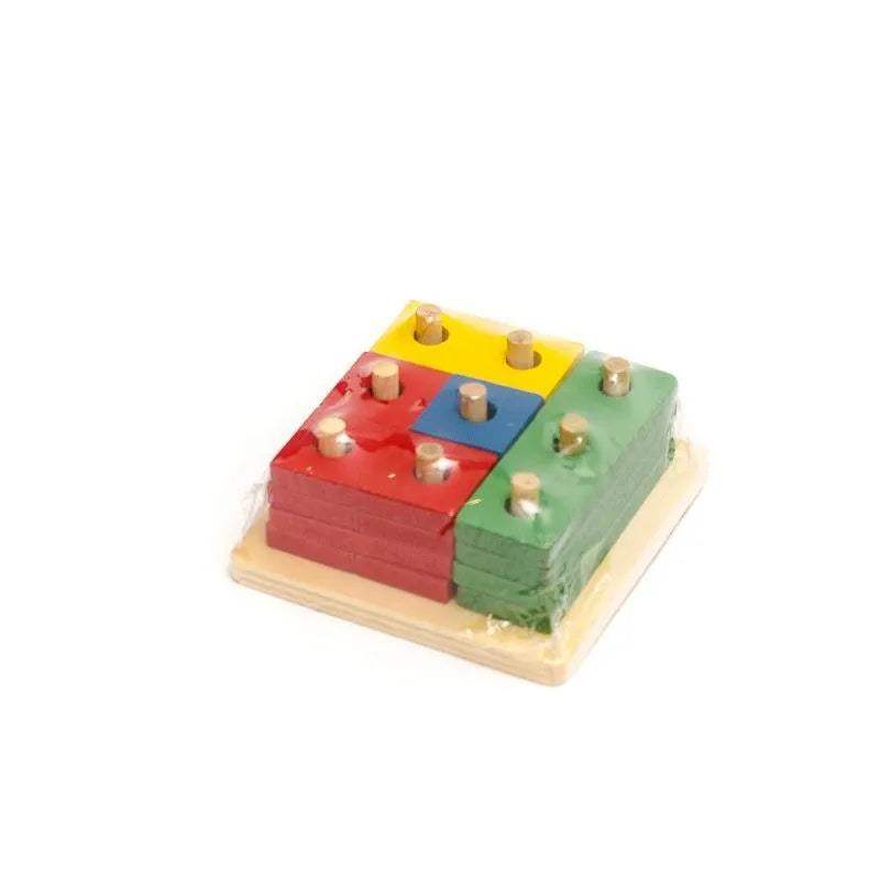 Lego en bois - flash - pour bébé Maroc -www.babyboss.ma
