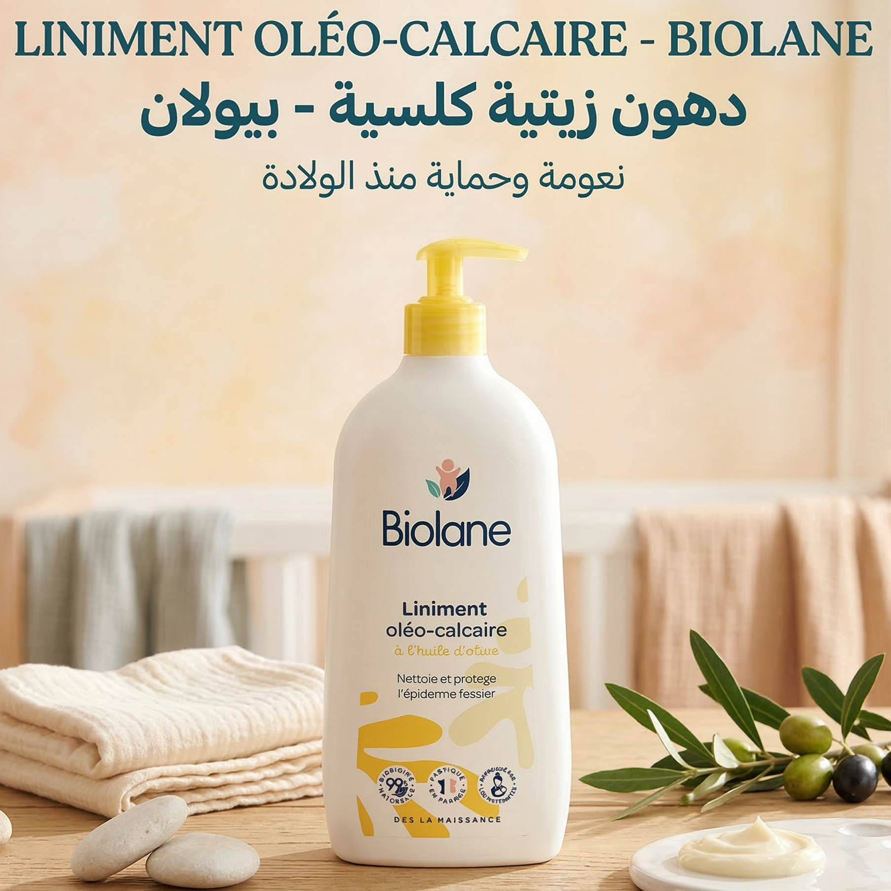 Liniment oléo-calcaire - Biolane