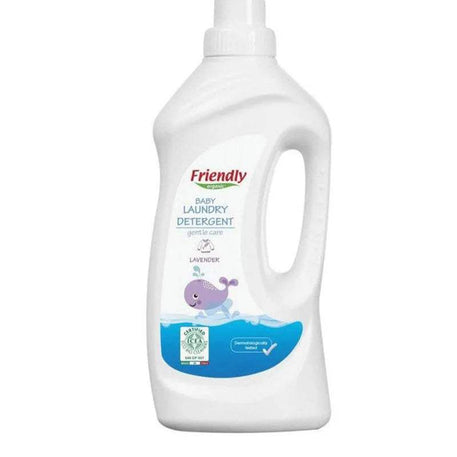 Liquide Lessive Bébé 100% Naturel 1L Friendly - Lavande - Friendly - Détergent Bébé pour bébé Maroc -www.babyboss.ma