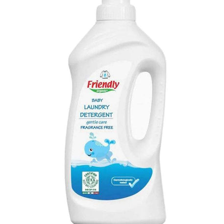 ⚡Liquide Lessive Bébé 100% Naturel 1L Friendly - Neutre ⚡ - flash - pour bébé Maroc -www.babyboss.ma