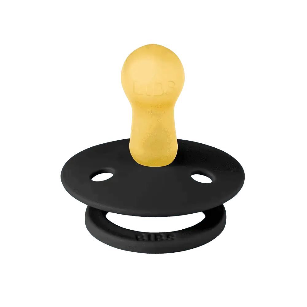 Lot de 2 Sucettes Bibs - Black/White - Bibs - Sucettes pour bébé Maroc -www.babyboss.ma